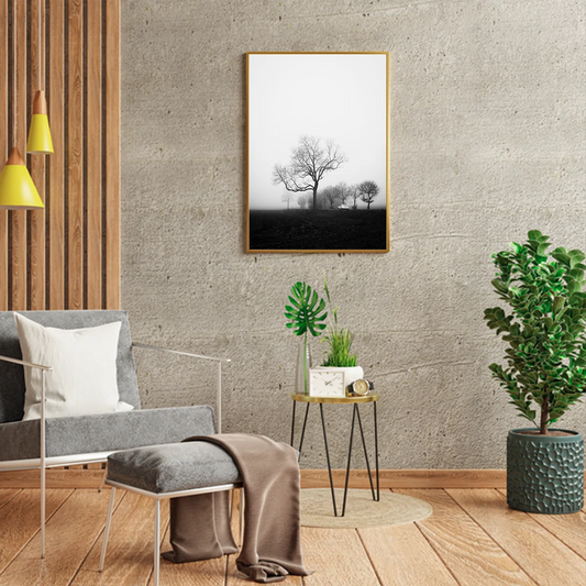 Mysterious Road Covered In Fog