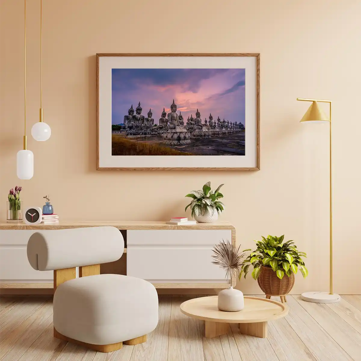 Buddha Statues of Nakhon Si Thammarat Thailand