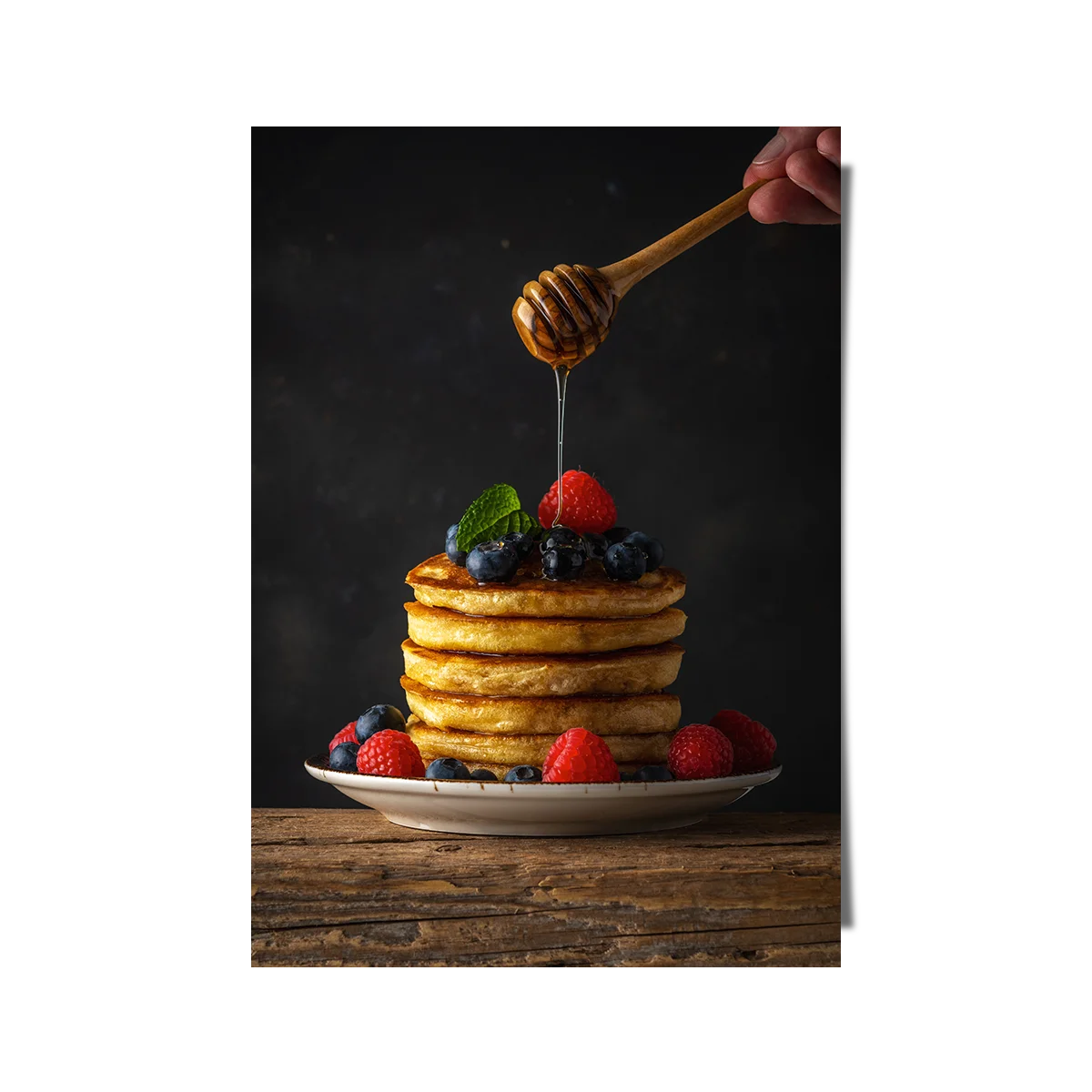Pancakes With Fresh Berries