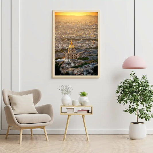 Les Invalides, Paris, France Arial View of Napoleon's Tomb