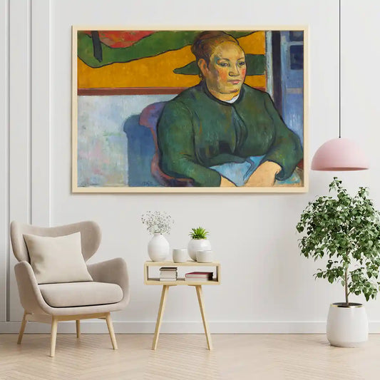 Paul Gaugins Madame Roulin by Vincent Van Gogh 1888