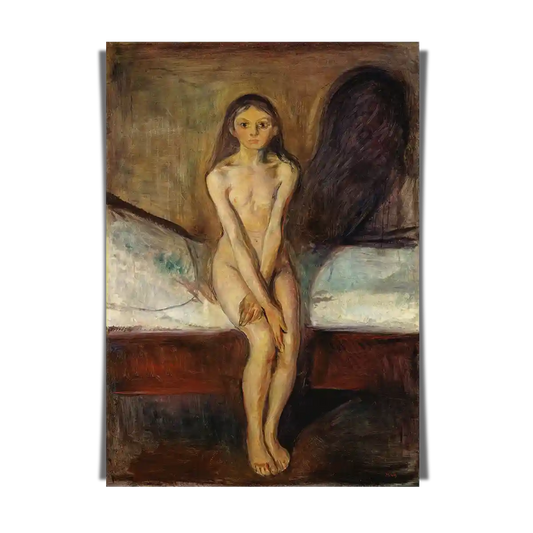 Puberty by Edvard Munch 1895