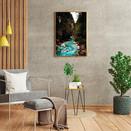 River And Rocky Mountains