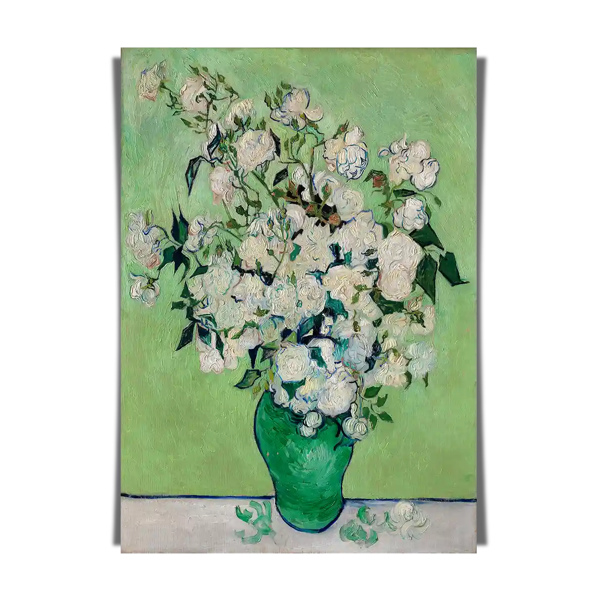 Roses by Vincent Van Gogh 1890