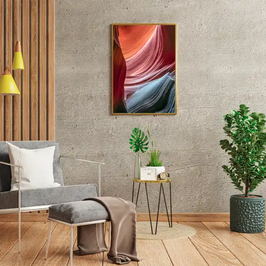 Sand Scoured Rocks From Lower Antelope Canyon in Arizona