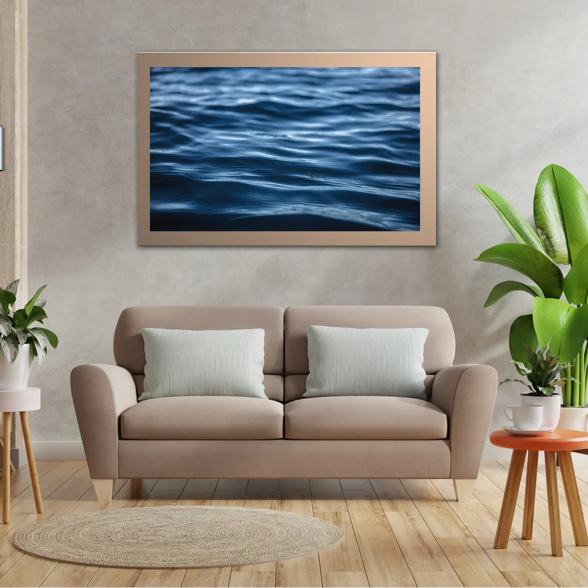 Sea Waves Macro Shot