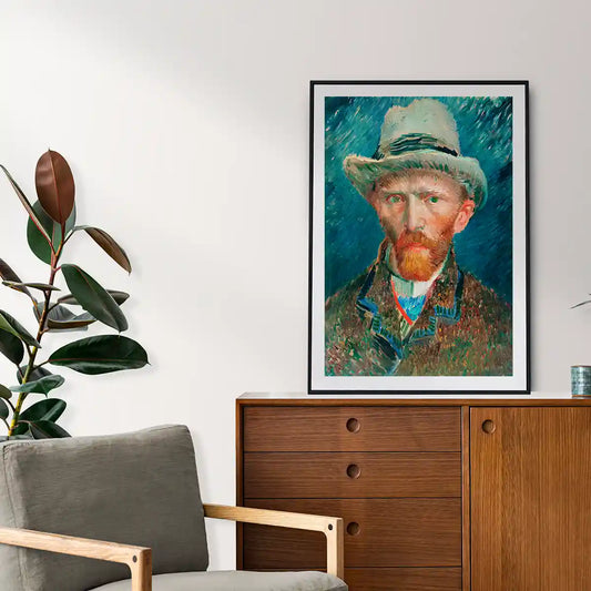 Self Portrait by Vincent Van Gogh 1887