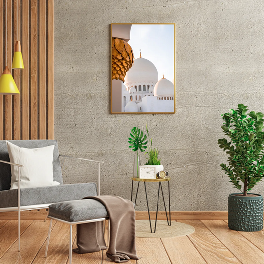 Sheikh Zayed Grand Mosque In Abu Dhabi