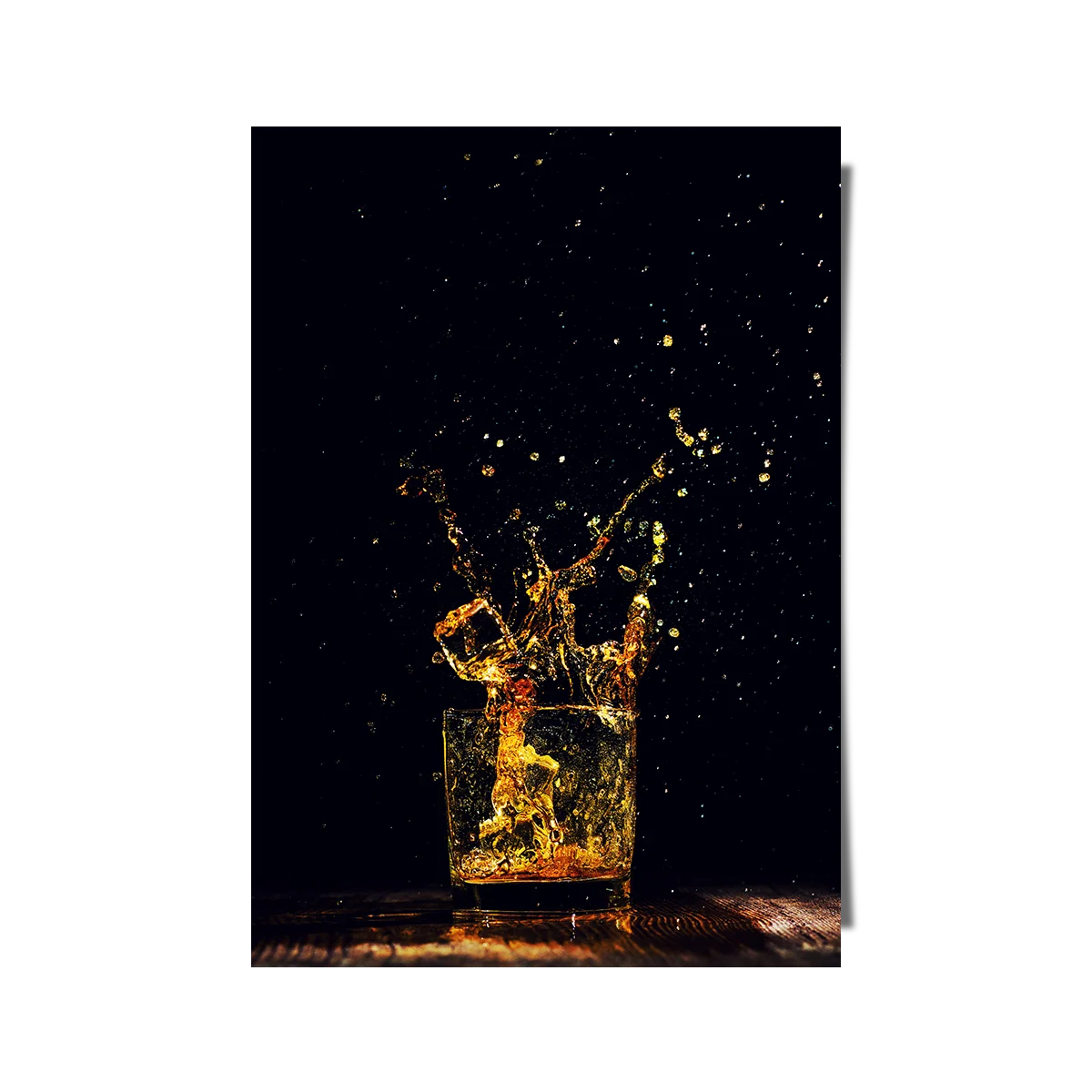 Splashed Whiskey