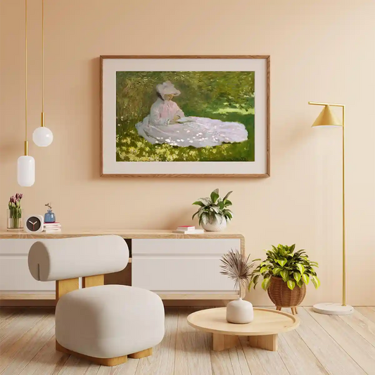 Springtime by Claude Monet