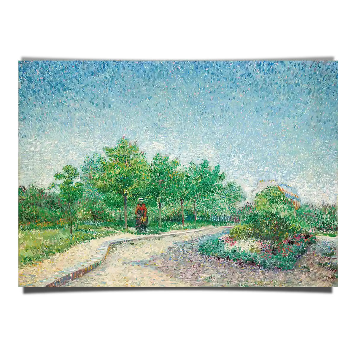 Square Saint Pierre Paris by Vincent Van Gogh 1887