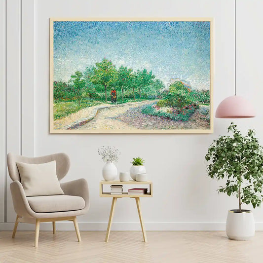 Square Saint Pierre Paris by Vincent Van Gogh 1887