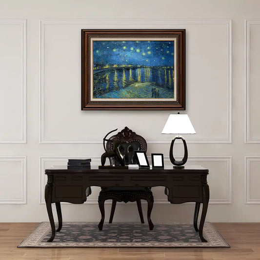 Starry Night Over The Rhone by Vincent Van Gogh 1888