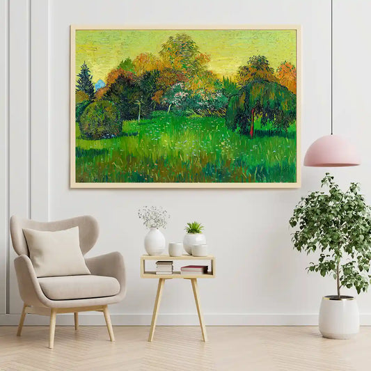 The Poets Garden by Vincent Van Gogh 1888