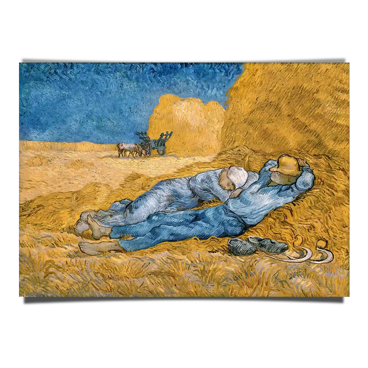 The Siesta by Vincent Van Gogh 1890