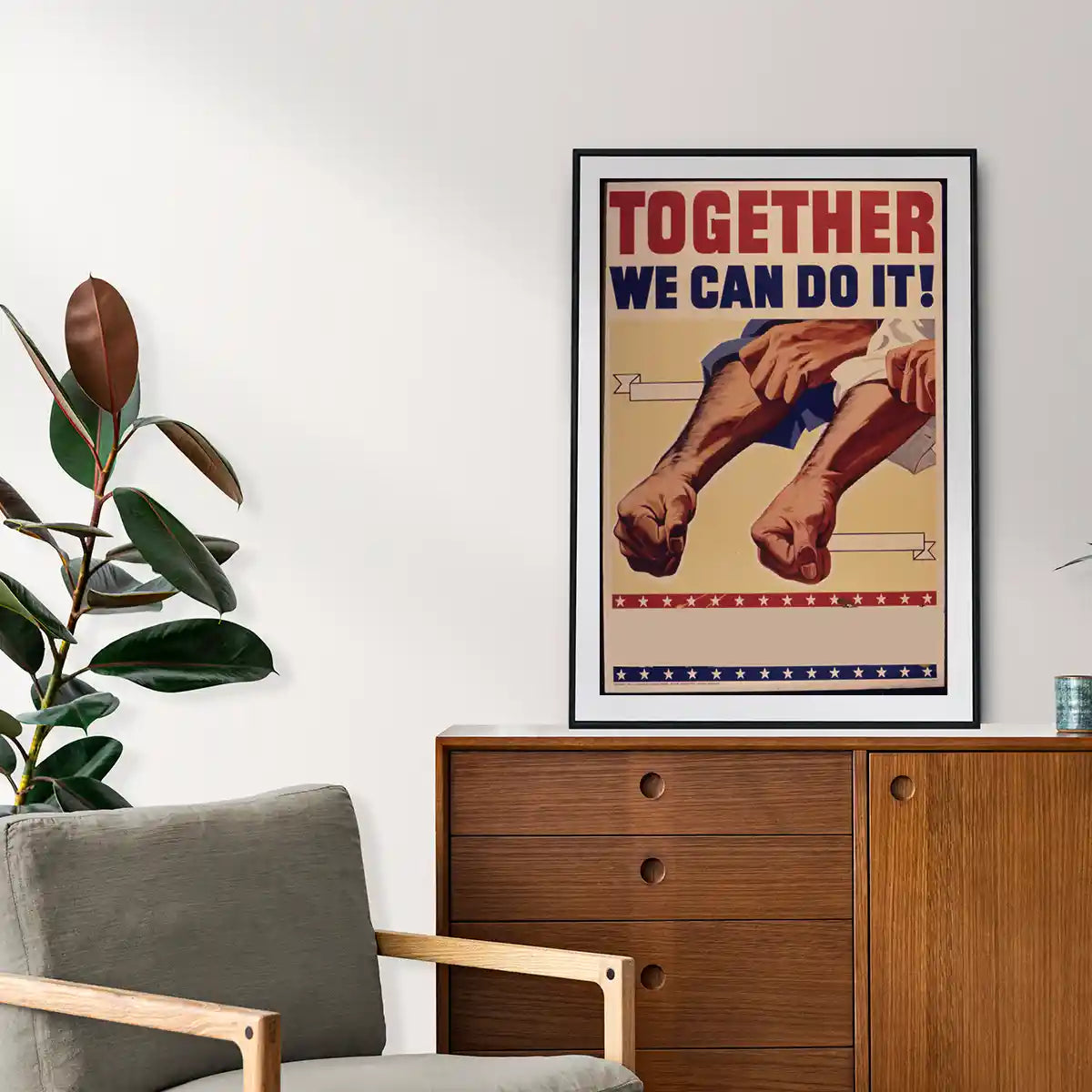 Together We Can Do It! With Blank Canvas