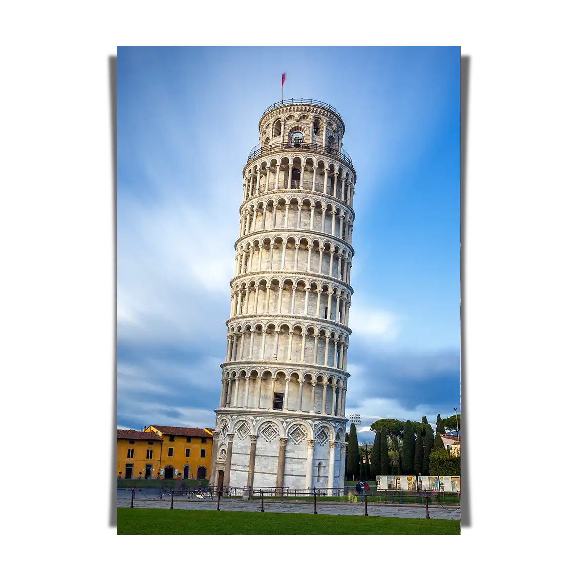 The Leaning Tower of Pisa in Tuscany Italy