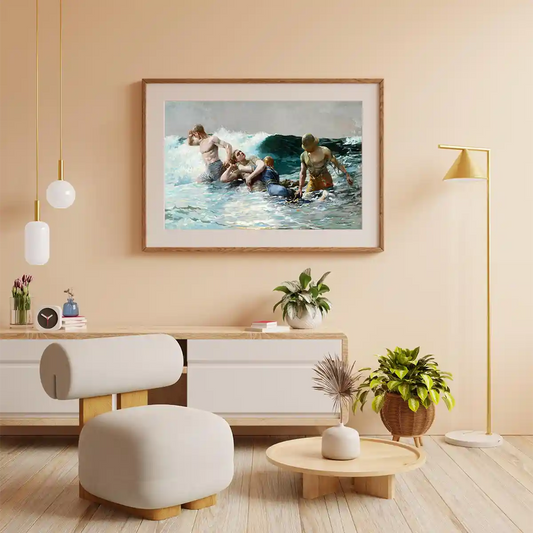 Undertow by Winslow Homer 1886