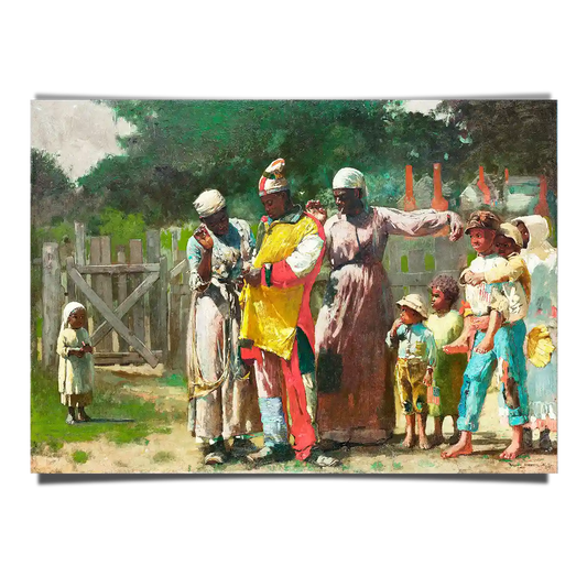 Dressing For The Carnival by Winslow Homer 1877