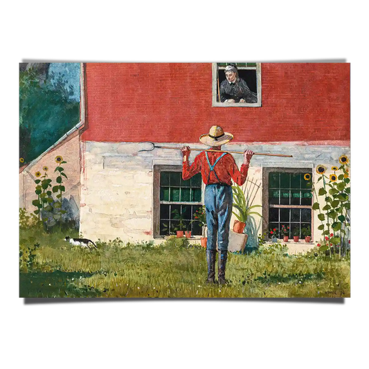 In The Garden by Winslow Homer 1877