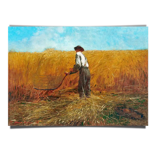 The Veteran in a New Field by Winslow Homer 1865