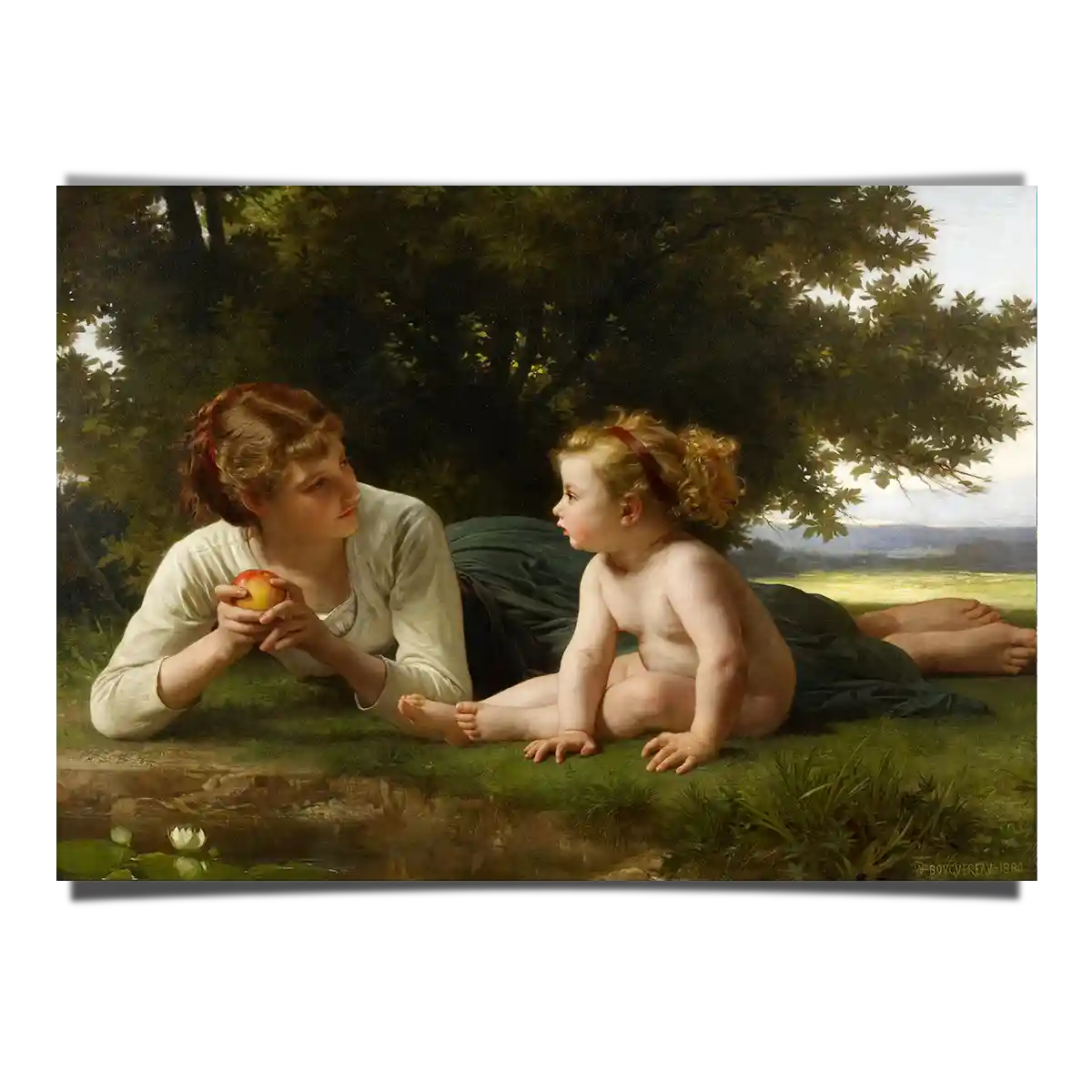 Temptation by William Adolphe Bouguereaus 1880
