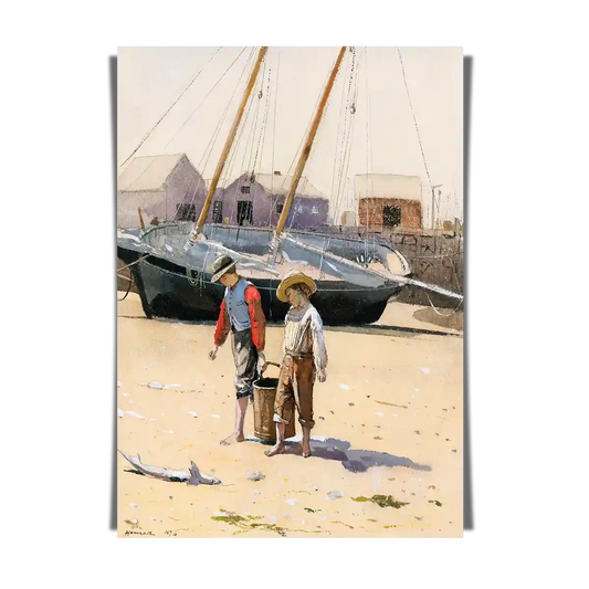 A Basket of Clams by Winslow Homer 1873