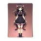 Girl with Long Black Hair - Anime Illustration