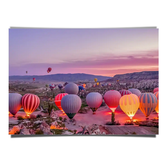 Colorful Hot Air Balloons