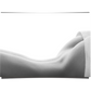 The Curves of a Woman's Body in Black and White