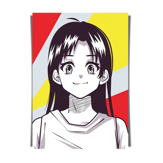 Girl Power Portrait Anime Illustration