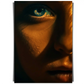 Sunlit Orange Portrait of a Girl - Right
