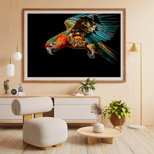 Golden Blue Macaw
