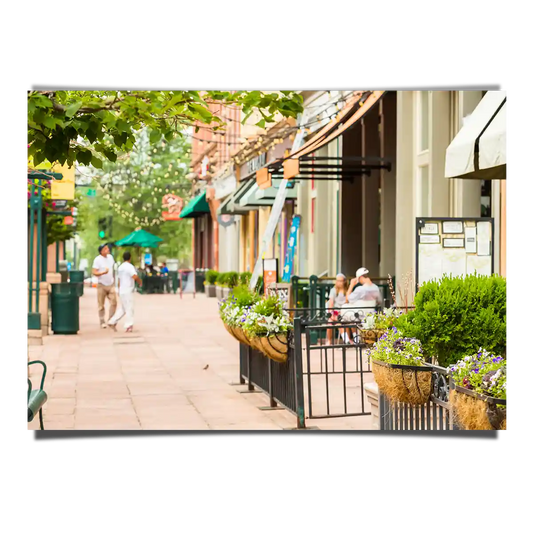 Larimer Square Outdoor Cafes and Shop Fronts