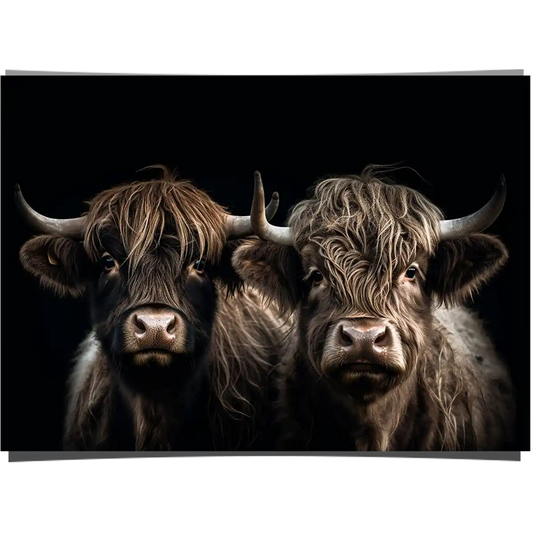 Pair of Highland Cattles
