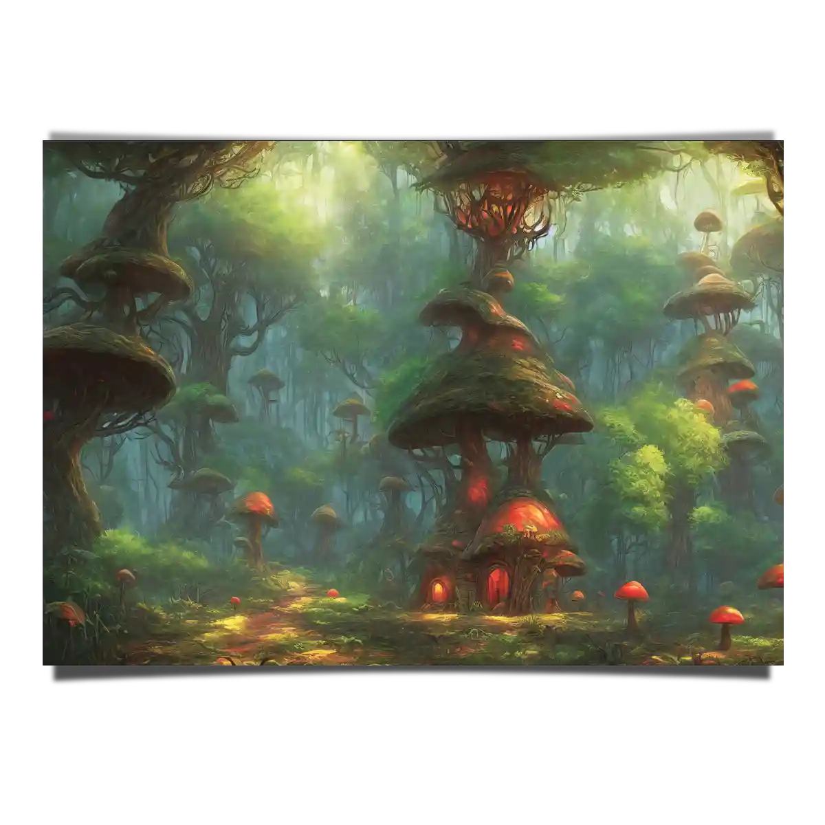 Fantasy Mushroom House