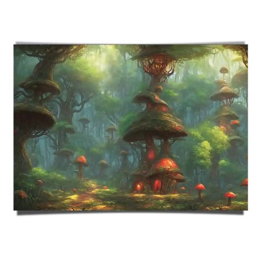 Fantasy Mushroom House