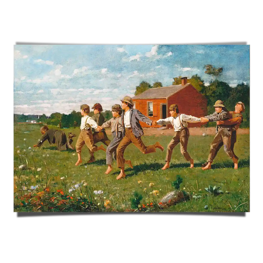 Snap The Whip by Winslow Homer 1872