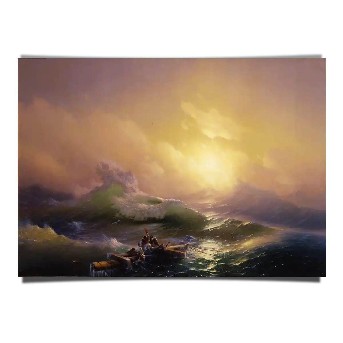 The Ninth Wave by Ivan Aivazovsky1850