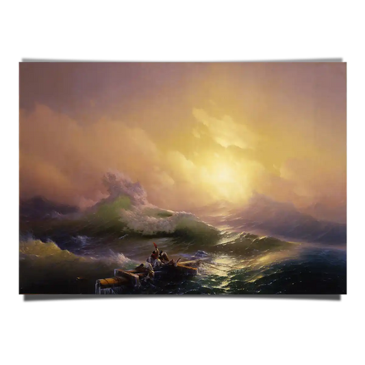 The Ninth Wave by Ivan Aivazovsky1850