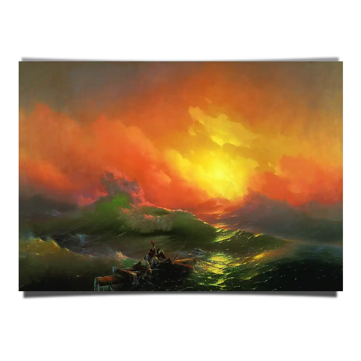 The Ninth Wave by Ivan Aivazovsky1850 - Impression 1