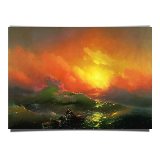 The Ninth Wave by Ivan Aivazovsky1850 - Impression 1