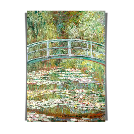 Bridge Over A Pond of Water by Claude Monet