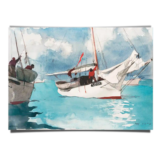 Fishing Boats Key West by Winslow Homer 1903
