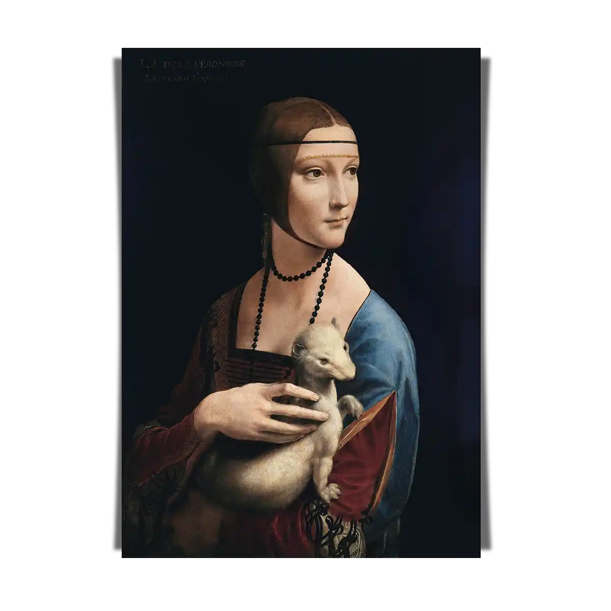 Lady with an Ermine by Leonardo da Vinci 1490