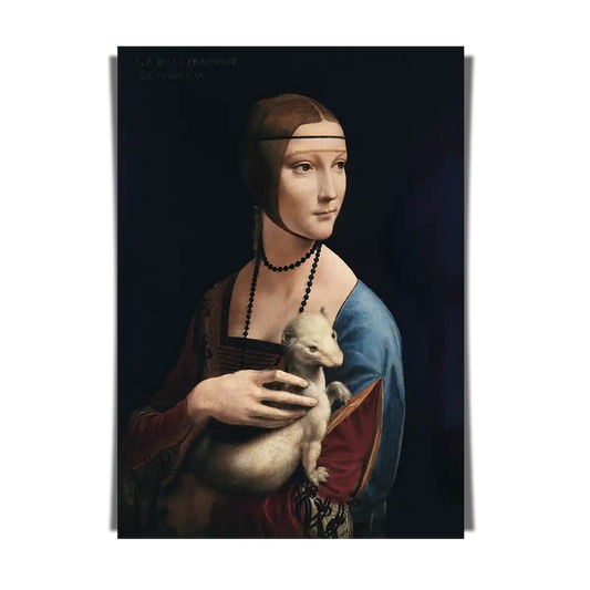 Lady with an Ermine by Leonardo da Vinci 1490
