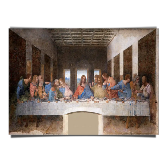 The Last Supper by Leonardo da Vinci 1495-1498