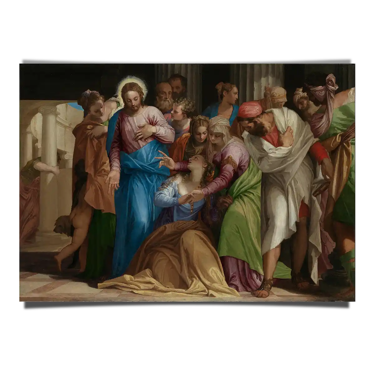 The Conversion of Mary Magdalene by Paolo Veronese 1528