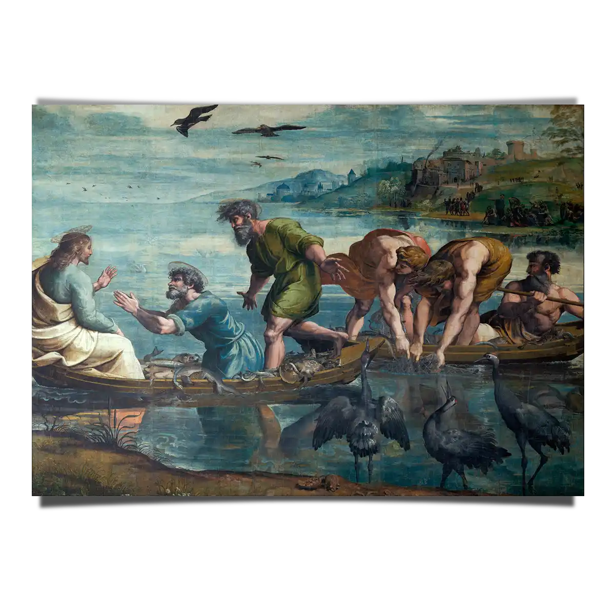 The Miraculous Draft of Fishes - Raphael 1515