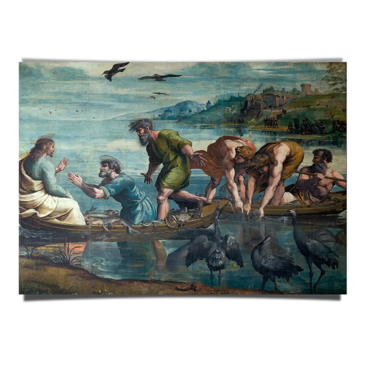 The Miraculous Draft of Fishes - Raphael 1515